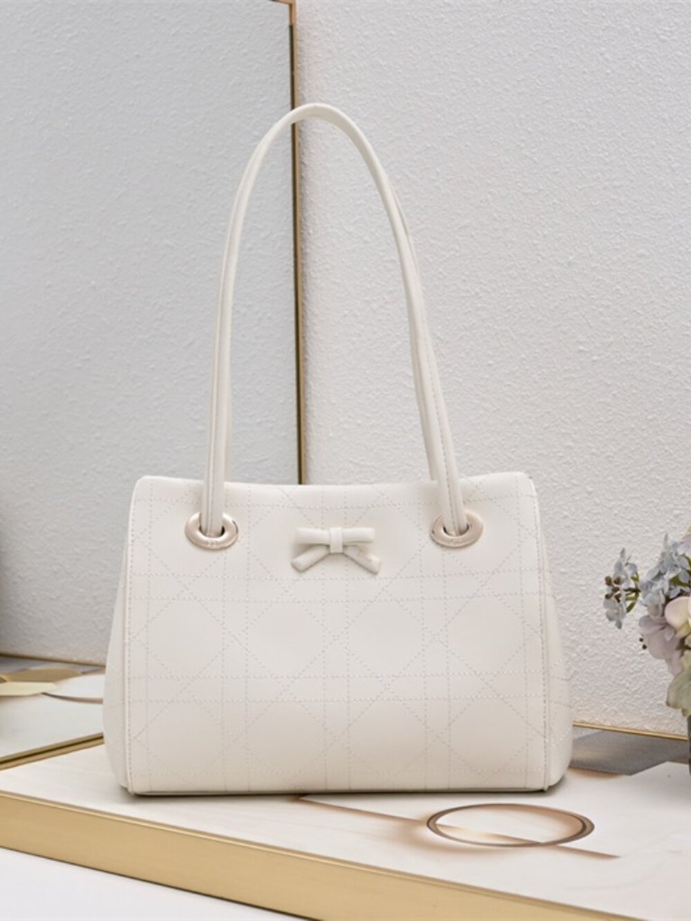 🤍Dior White Bag🤍